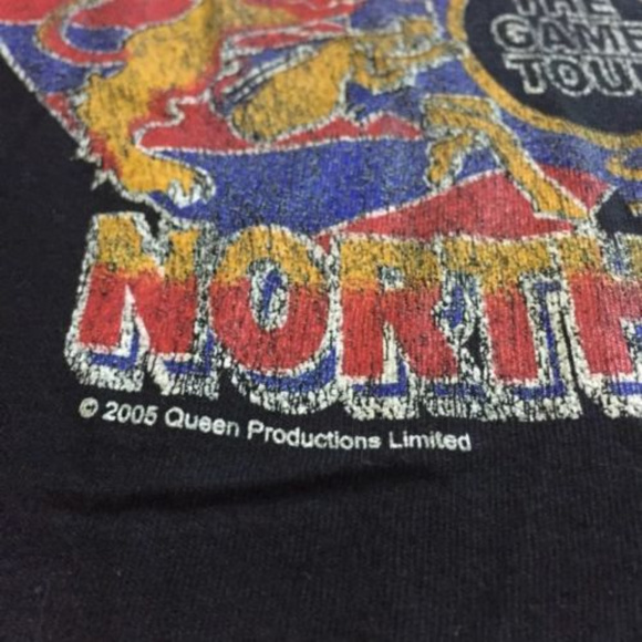 Queen Freddy Mercury Vintage Black Shirt 2005 - Picture 5 of 5